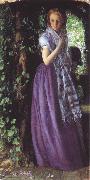 Arthur Hughes April Love oil painting reproduction